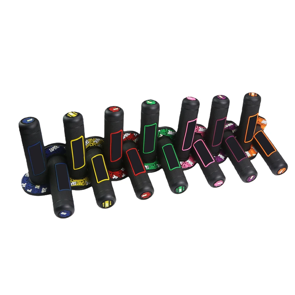 Universelle Motorradgriffe, 7/8 Zoll, 22–24 mm, rutschfestes Gel-Lenkerzubehör für Dirt Pit Bike Motocross – Detail 3