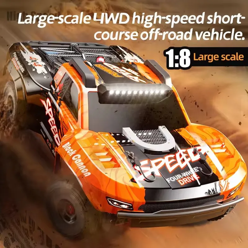 Professional 1:8 Large 68CM Brushless RC Racing Car 4WD High Speed Remote Control Drifting Car All Terrain Off Road Metal Truck