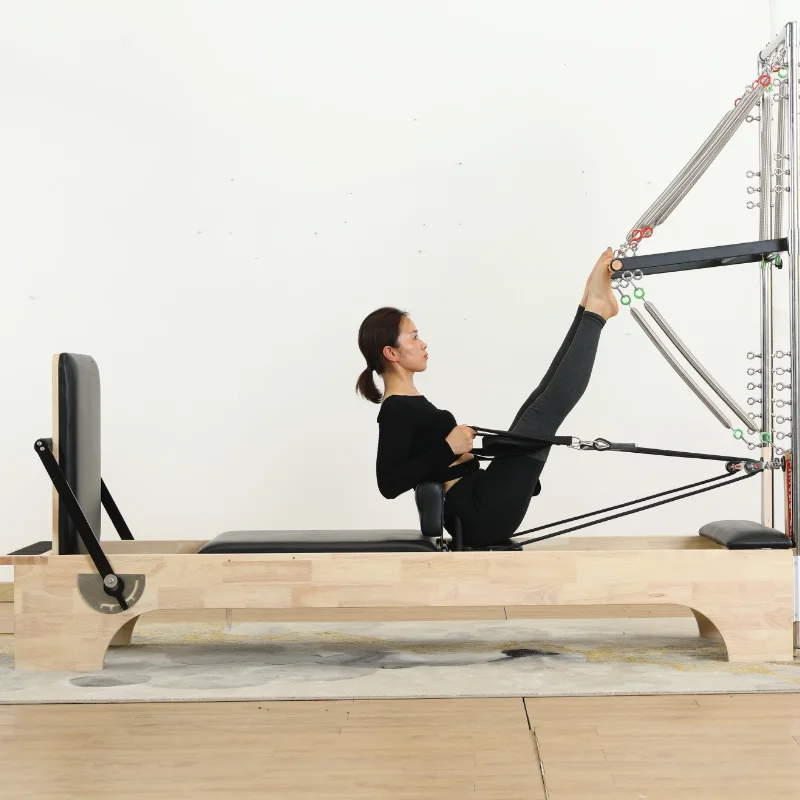 DerenPilates Tower Trapeze Foldable Bed Sale Equipment Aluminum Machine Pilates Reformers With Half Trapezederen