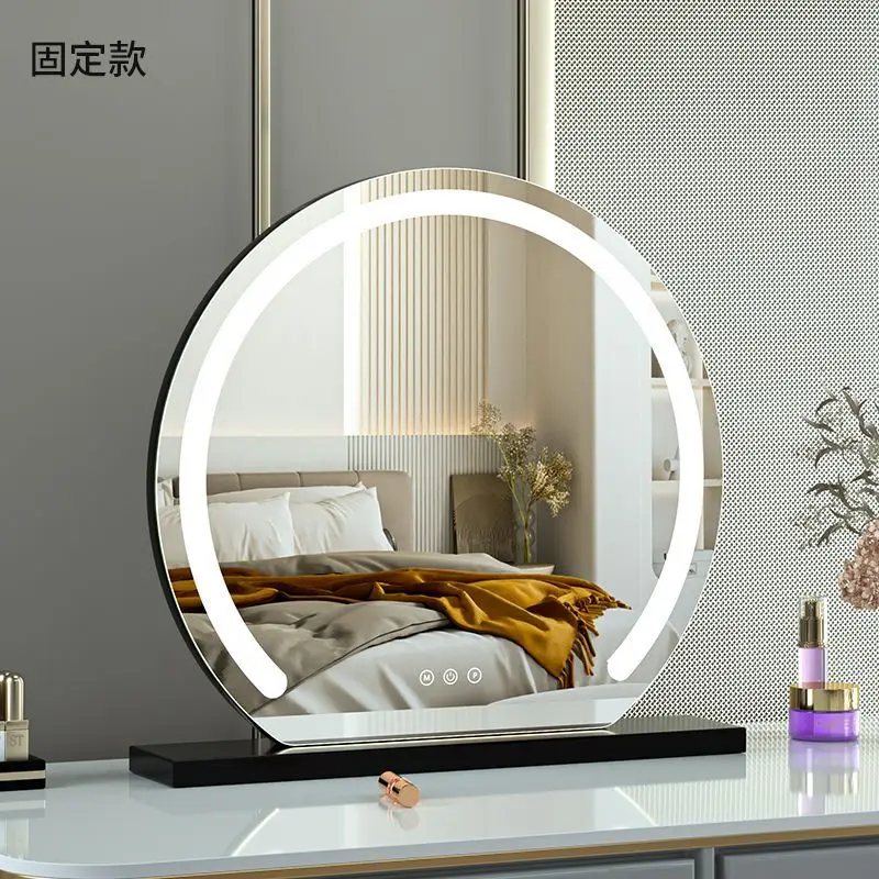 Smart Large Illuminated Makeup Mirror Tabletop Dresser Beauty Mirror espejo tocador makeup mirror зерколо с подсветкой