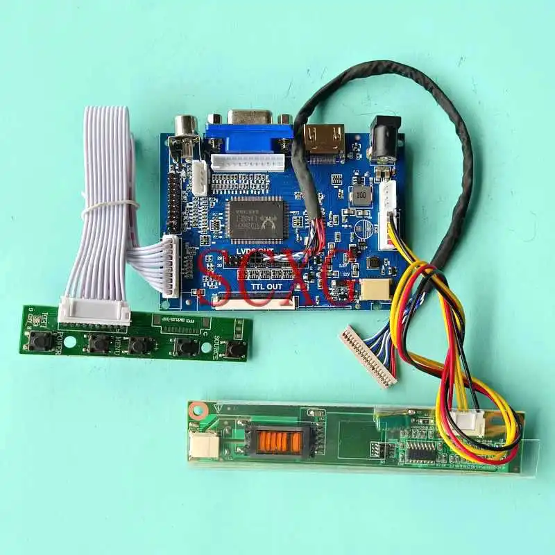 For LTD141EA9F LTM14C453 LCD Monitor Screen Controller Board 1024*768 1CCFL HDMI-Compatible AV VGA 14.1