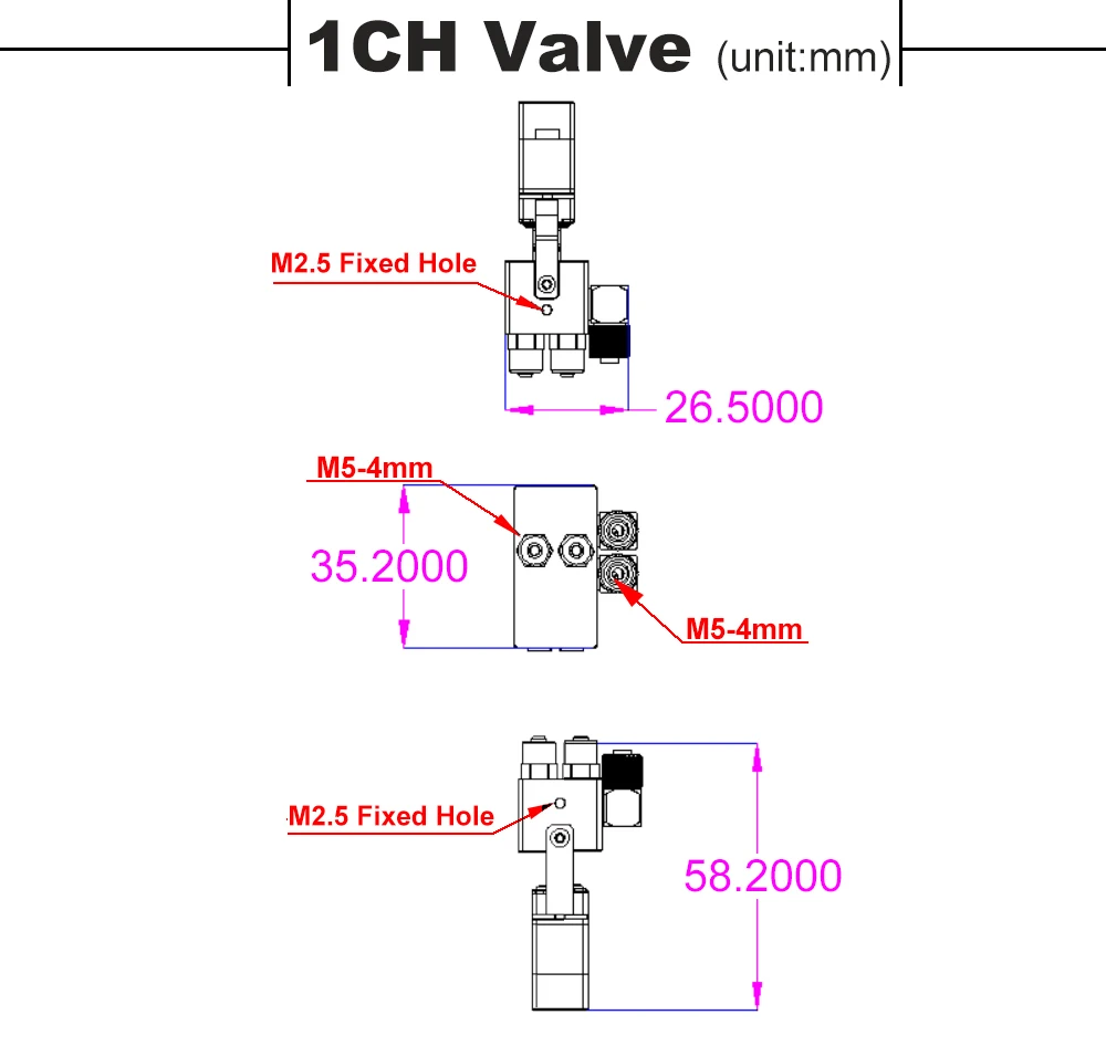 RC Hochdruck-Hydraulik-Drehventilblock mit 4 mm Düse 1/2/3/4/5/6/7/8 Kanäle für Bagger-Technikfahrzeugmodell – Detail 3