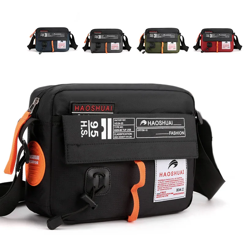 

Men Large Capacity Single-shoulder Crossbody Bag Outdoor Travel Trendy Waterproof Messenger Bag Sports Leisure Fashion Chest Bag