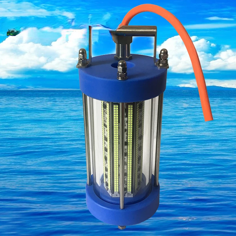 Hot selling high power 500W led underwater fishing light green  fishing lamp