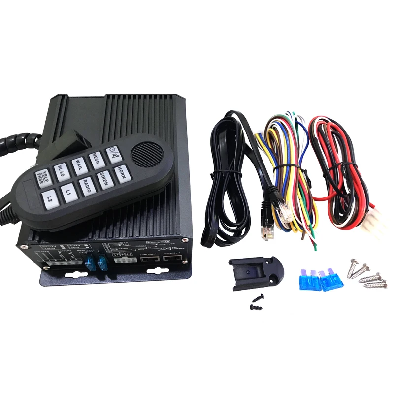 New Arrival JZ TECH CJB617B 100 Watt Multi-Tone Aluminum Car Alarm Siren Vehicle Safety & Security Tweeter Speaker Design