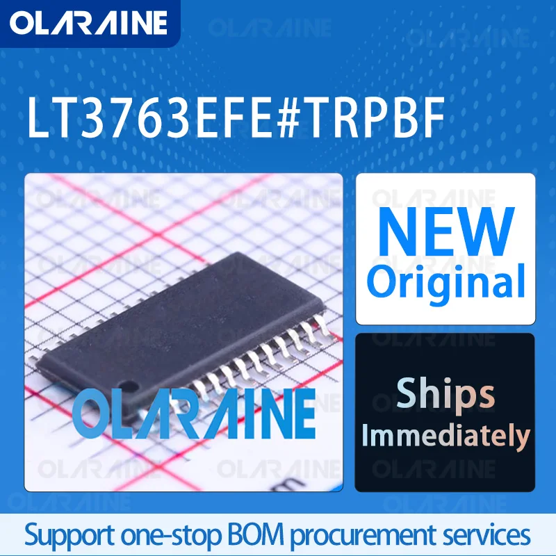

1/5/10Pcs LT3763EFE#TRPBF TSSOP-28 original ic chip Switching regulators RoHS Voltage 55 V Current 20 A 1 Output