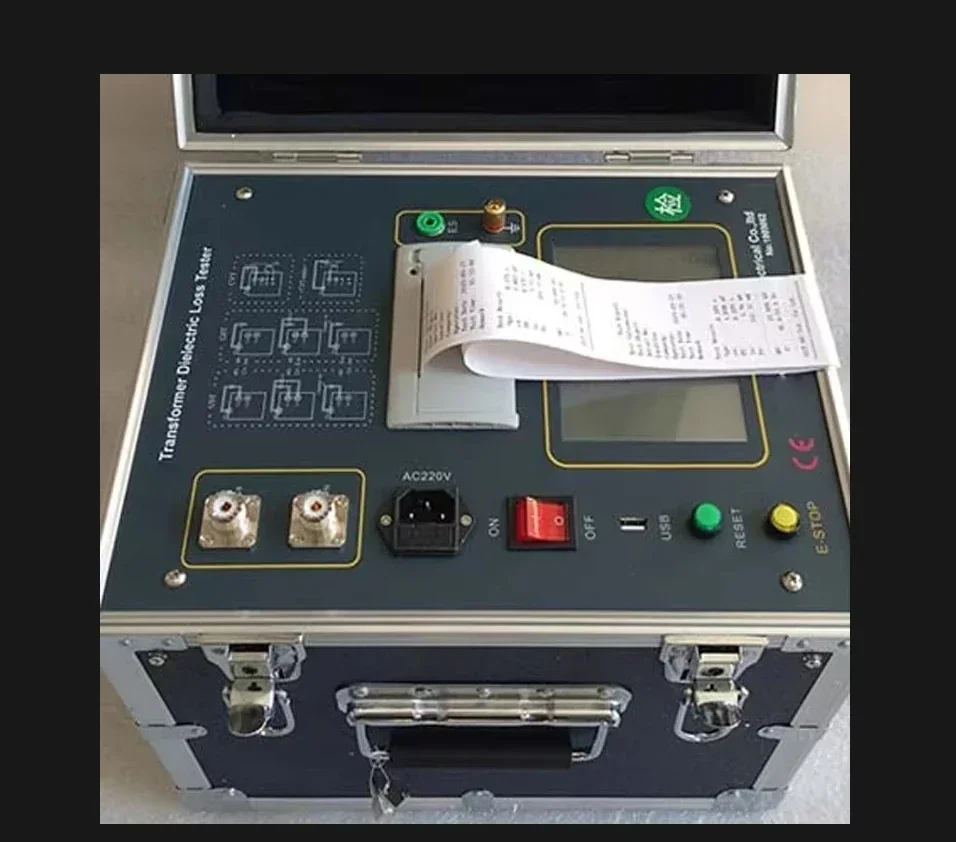 12KV Insulation Power Factor Test Transformer Tandelta and Power Factor Tester