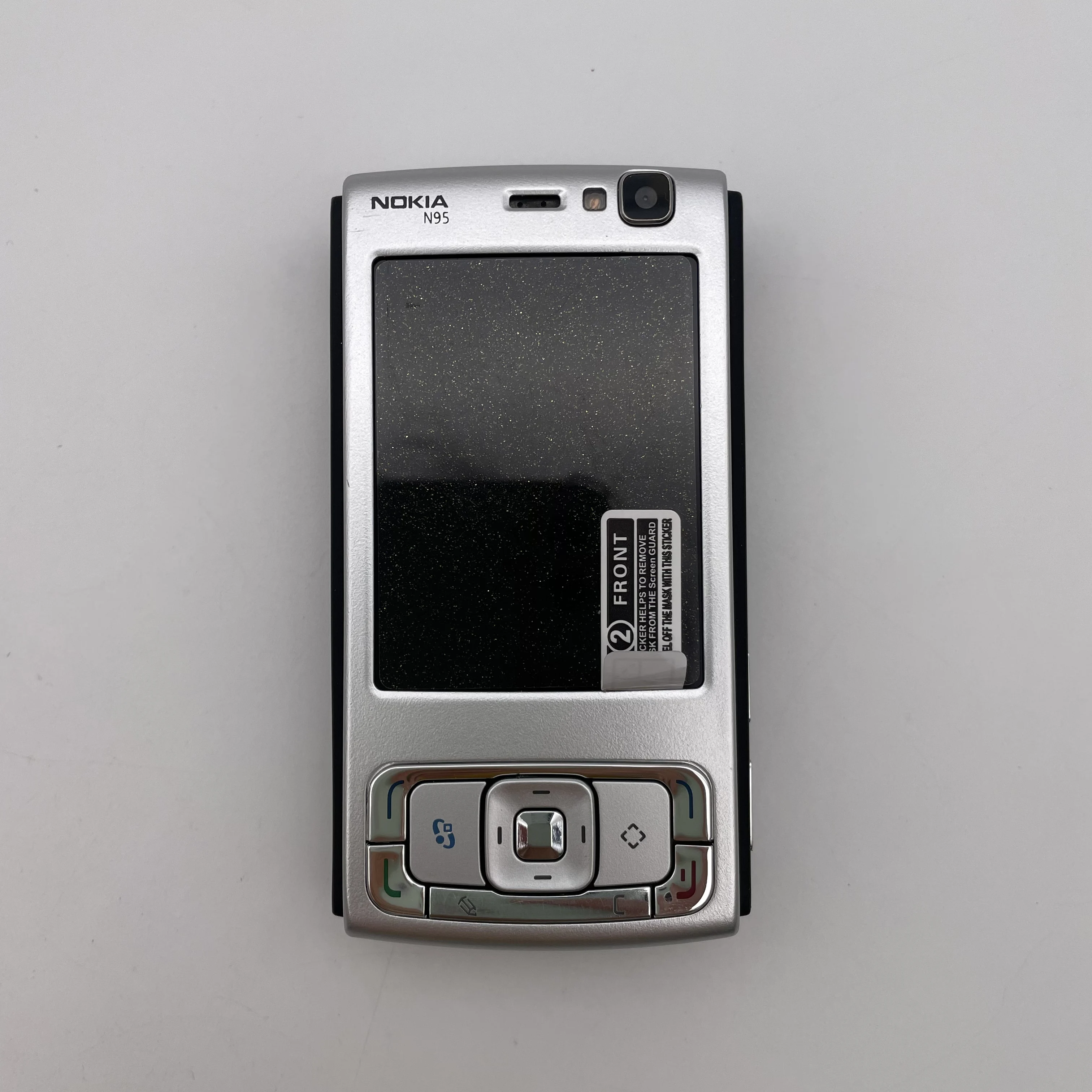 هاتف Nokia N95 5MP مكبر صوت بلوتوث مجدد غير مقفول، لوحة مفاتيح عبرية عربية روسية