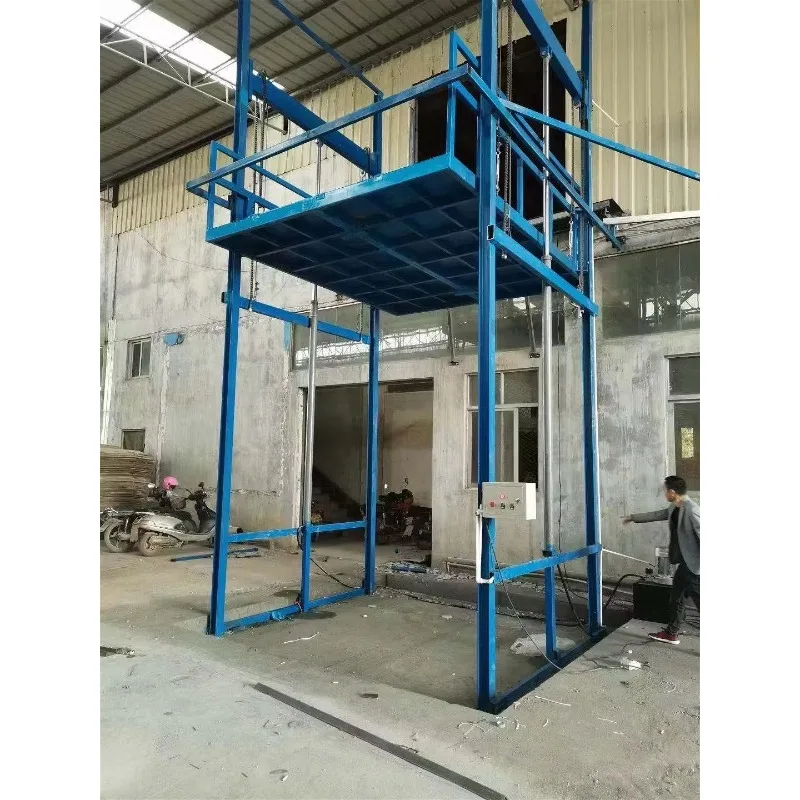 2-12 متر سعر المصنع مادة الشحن الخارجية النقل منصة الرفع الهيدروليكية البناء رفع الحمل مخصص