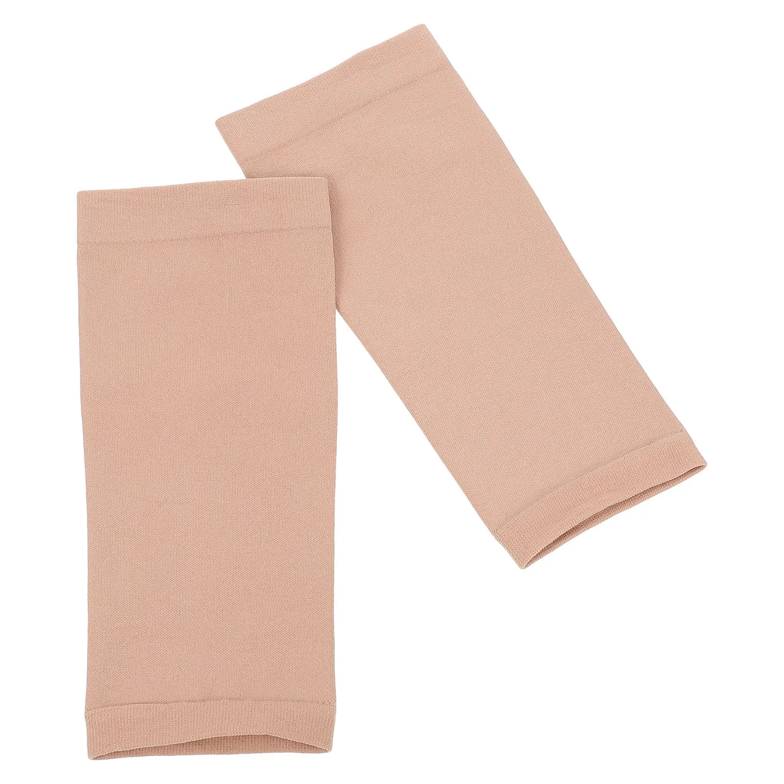 

1 Pair Compression Sleeve Socks Sports Calf Protectors Elastic Support Shaping Breathable Nylon Stocking For Women Adults Calf