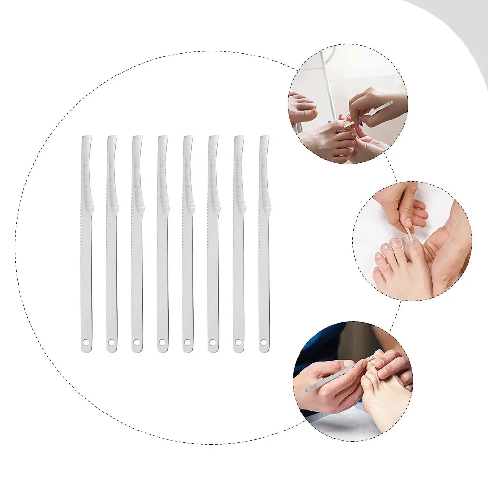 

8 Pcs Pedicure Tool Fingernails Toenails Tools for Art Home Trimmer Dead Skin Scraper Foot Remover Multipurpose