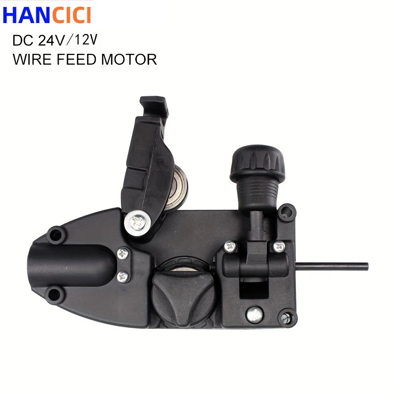 DC 24V/12V Mini Wire Feeder Light Duty MIG Wire Feeder Assembly Single Drive Roll Wire Feed Machine For Mig Welder