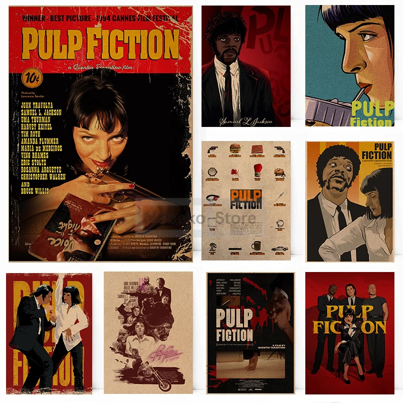filmes-pulp-ficcao-retro-cartazes-quentin-tarantino-classico-filme-imprime-pintura-em-tela-arte-da-parede-fotos-decoracao-do-quarto-casa