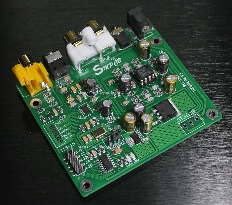 

Плата декодера ЦАП ES9038 Q2M DSD поддерживает коаксиальное оптоволоконное DOP IIS DSD 384 кГц