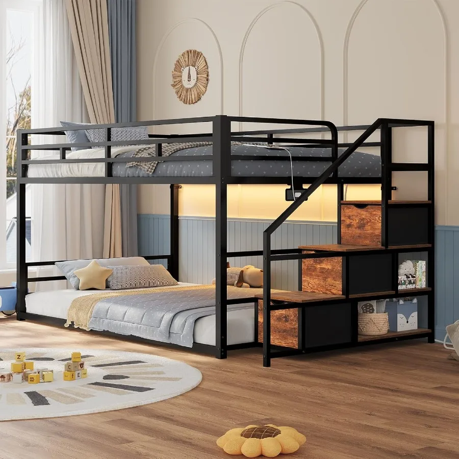 Low Bunk Bed Twin O…