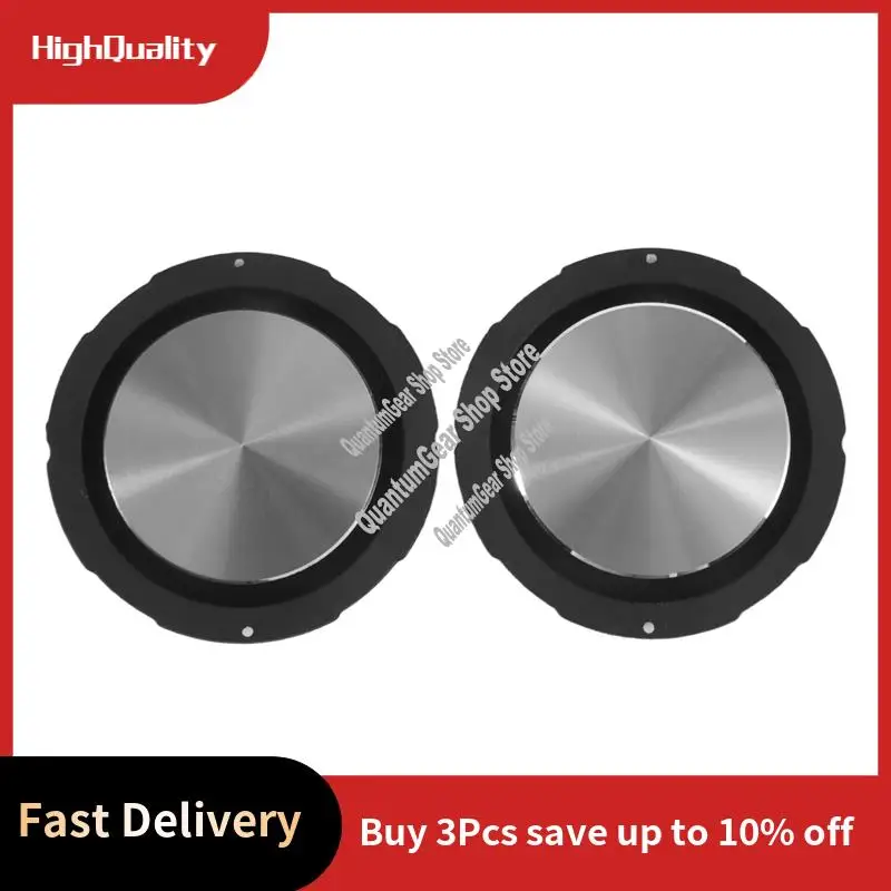 2 قطعة 55 مللي متر السلبي باس المبرد المتكلم الحجاب الحاجز مساعد تعزيز الاهتزاز غشاء مكبر الصوت لتقوم بها بنفسك Accessories-A32R