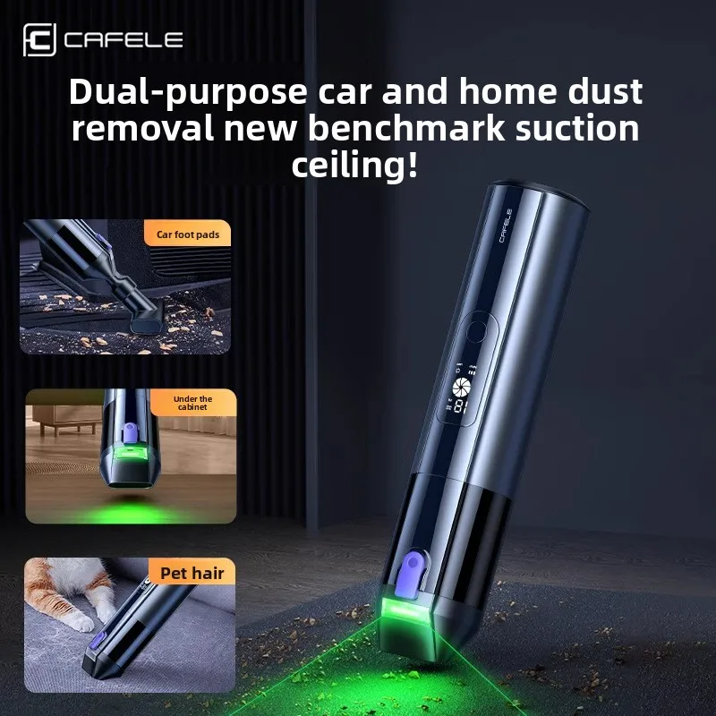 

Kafire car vacuum cleaner four-in-one brushless super suction car dual-purpose handheld dust collector sucking and blowing one