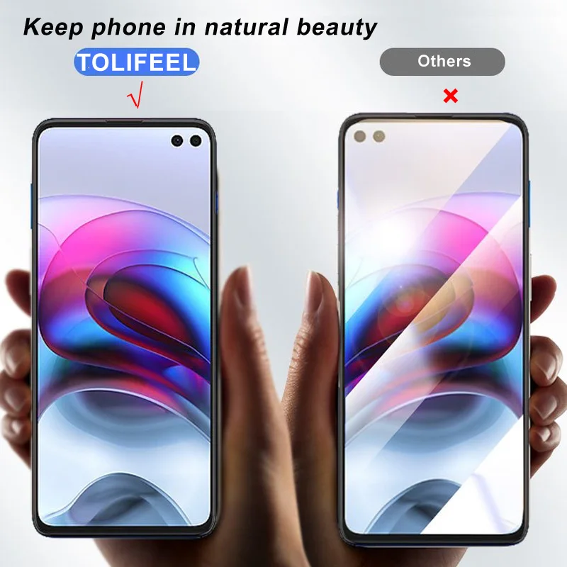 5 قطعة الزجاج المقسى لموتورولا إيدج 50 30 نيو برو 2021 2022 S30 X30 S 20 لايت واقي للشاشة طبقة حماية مقاومة للصدمات #5