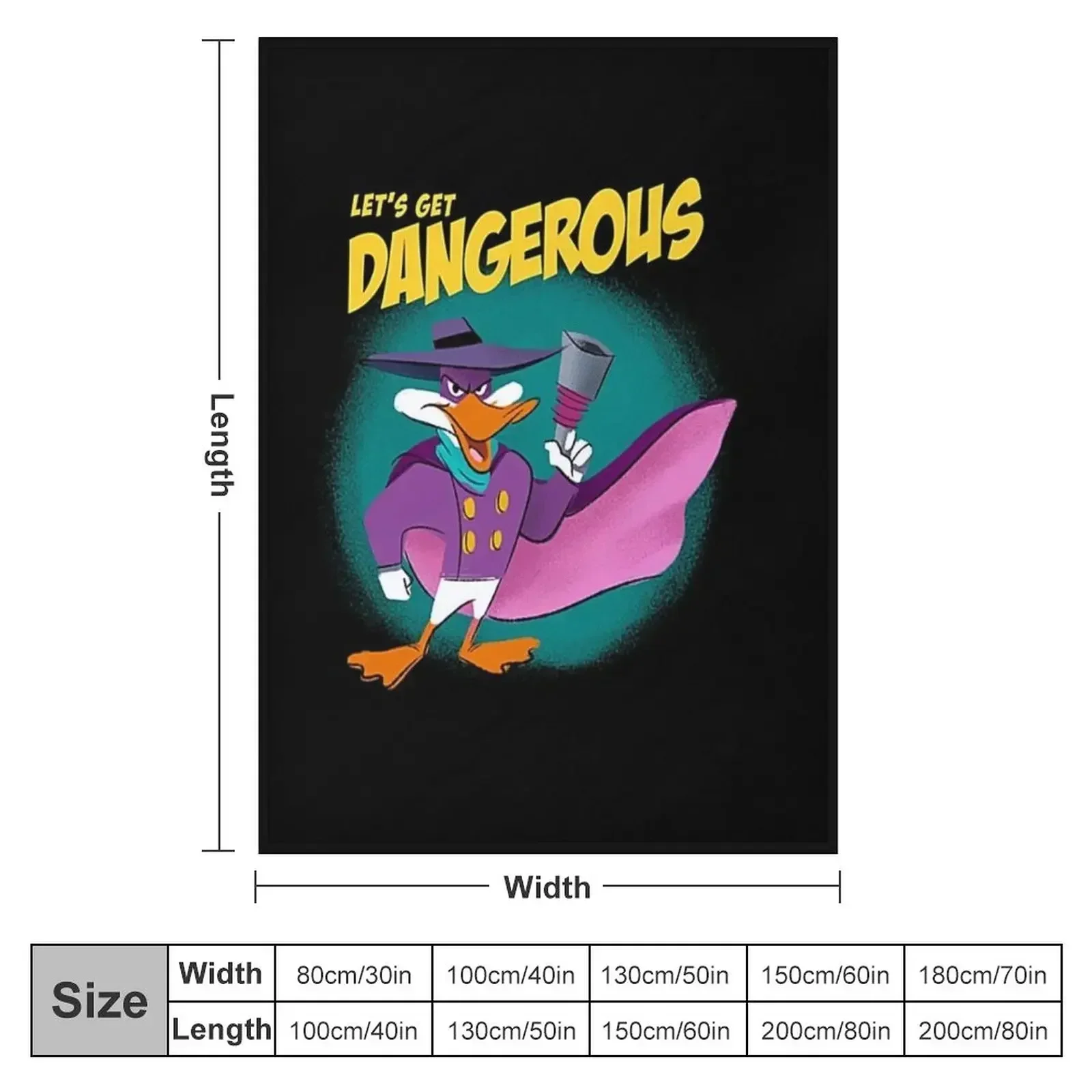 Lets get dangerous Throw Blanket warm for winter Luxury Brand Giant Sofa Soft Plaid Soft Big Soft Beds Blankets