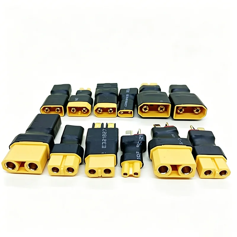 XT30/XT60/XT90/T-Form RC Akku-Adapter Stecker-Buchse-Konverter für Lipo-Akku Drohne Flugzeug DIY-Teile