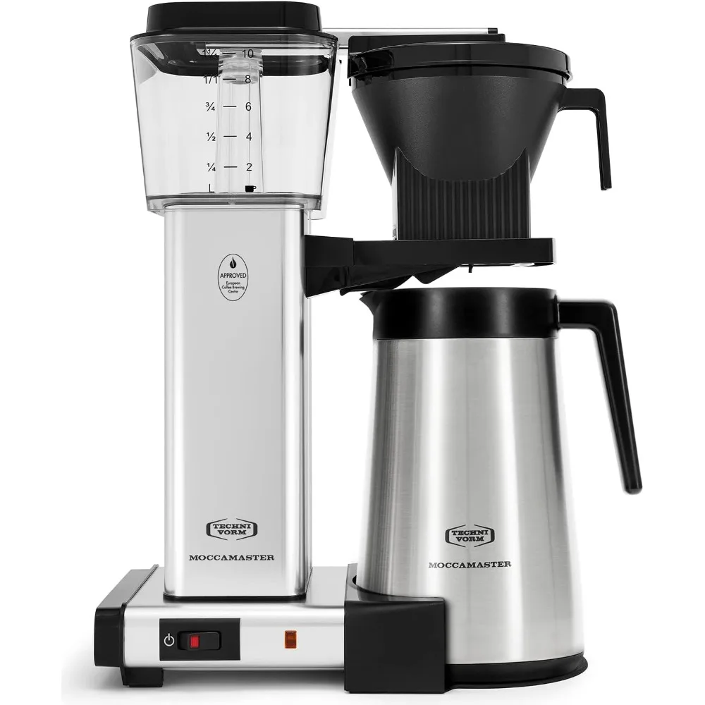 

Coffee Brewer, 40 oz, Polished Silver
