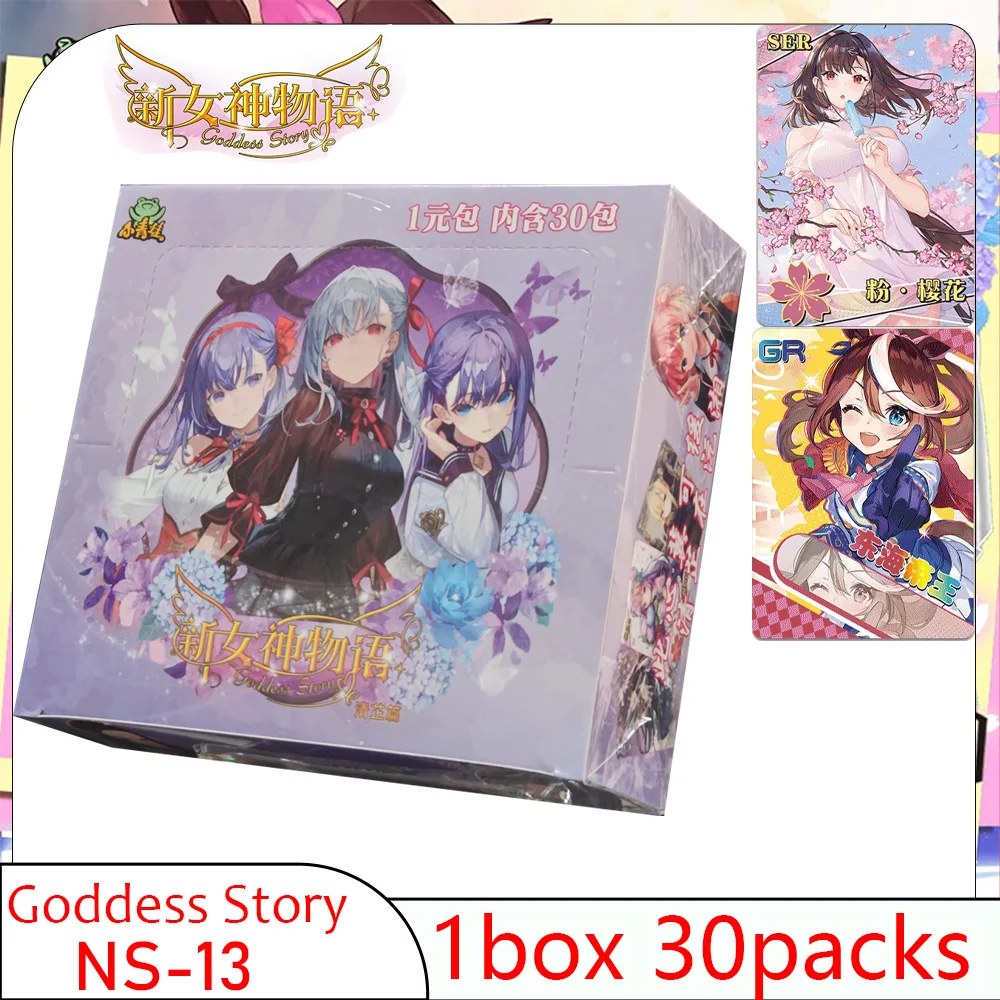 Nowa historia bogini 1m13 NS-13 karta kolekcjonerska gry anime dziewczyna strój kąpielowy Booster Box Doujin zabawki i hobby prezent