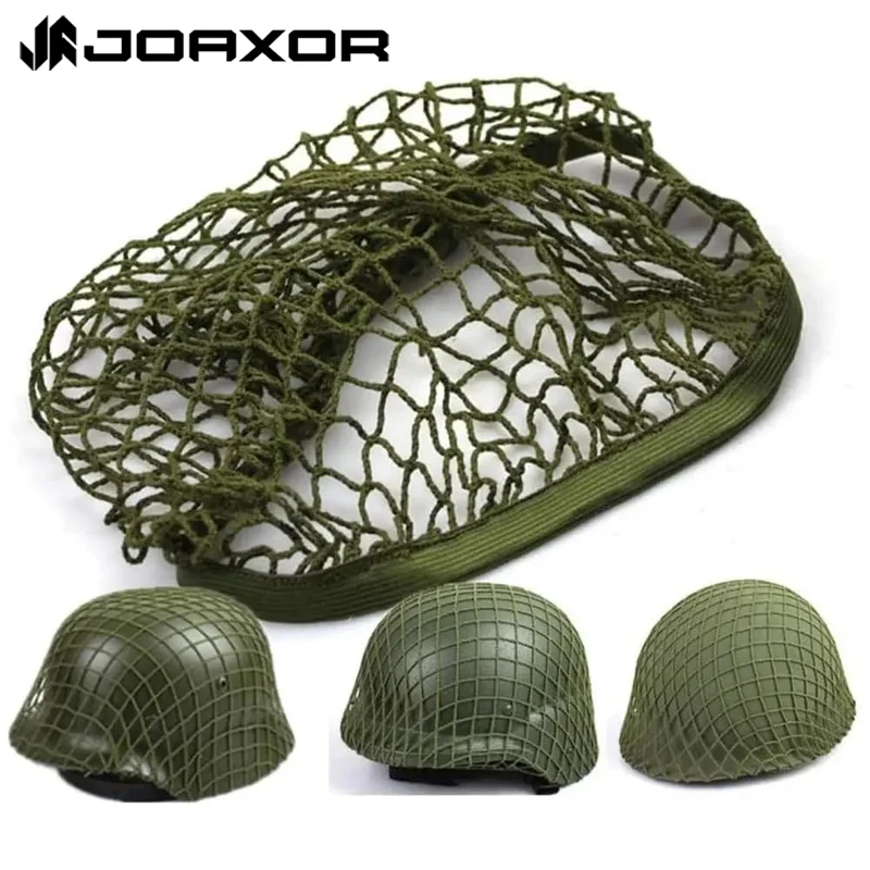 

JOAXOR Helmet mesh Military Green Nylon Helmet Mesh Cover is Suitable for M1 M35 M88 MK1 MK2 Helmet Accessories