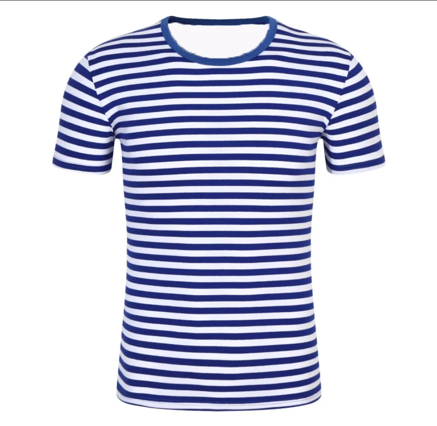 Summer Multi-Colored Stripes T-Shirts 3D Print Men Women Casual Round Neck Short Sleeve T Shirt Top Harajuku Tees Men's Clothing