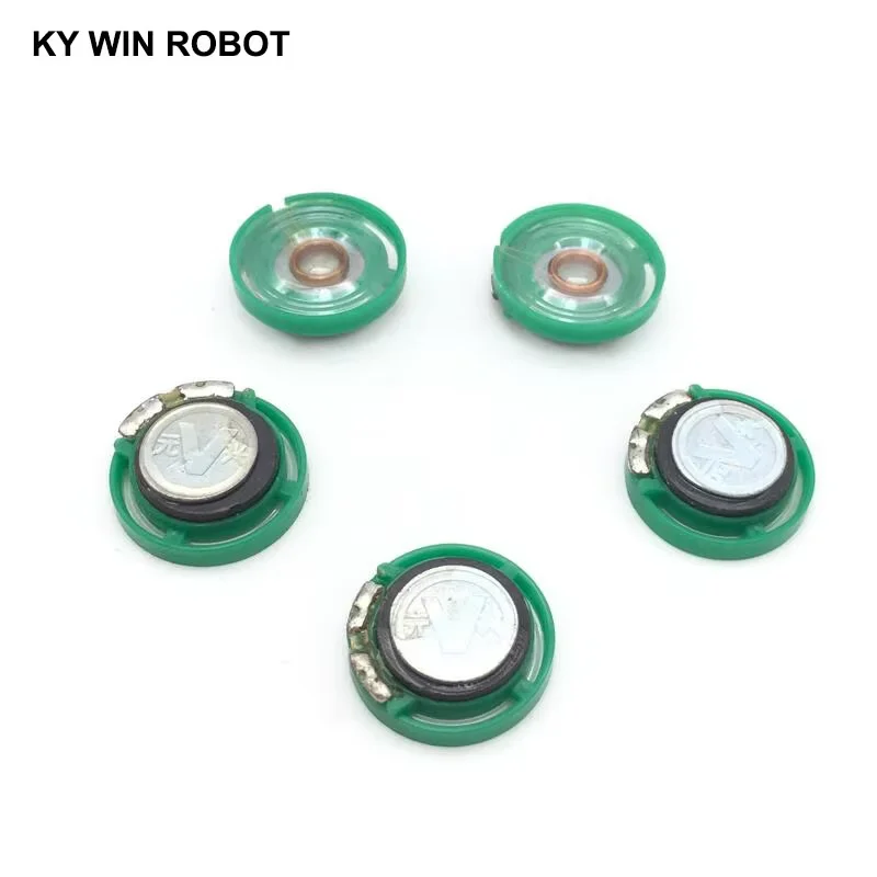 5 pz/lotto Nuovo altoparlante Ultra-sottile Campanello corno Giocattolo-automobile corno 8 ohm 0.25 watt 0.25 W 8R altoparlante Diametro 21 MM 2.1 CM spessore 7 MM