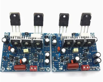 new LJM- MX50 SE (100w+100w)Power amp kit Stero Amplifier kit DIY (include 2 amp board)  B817 D1047