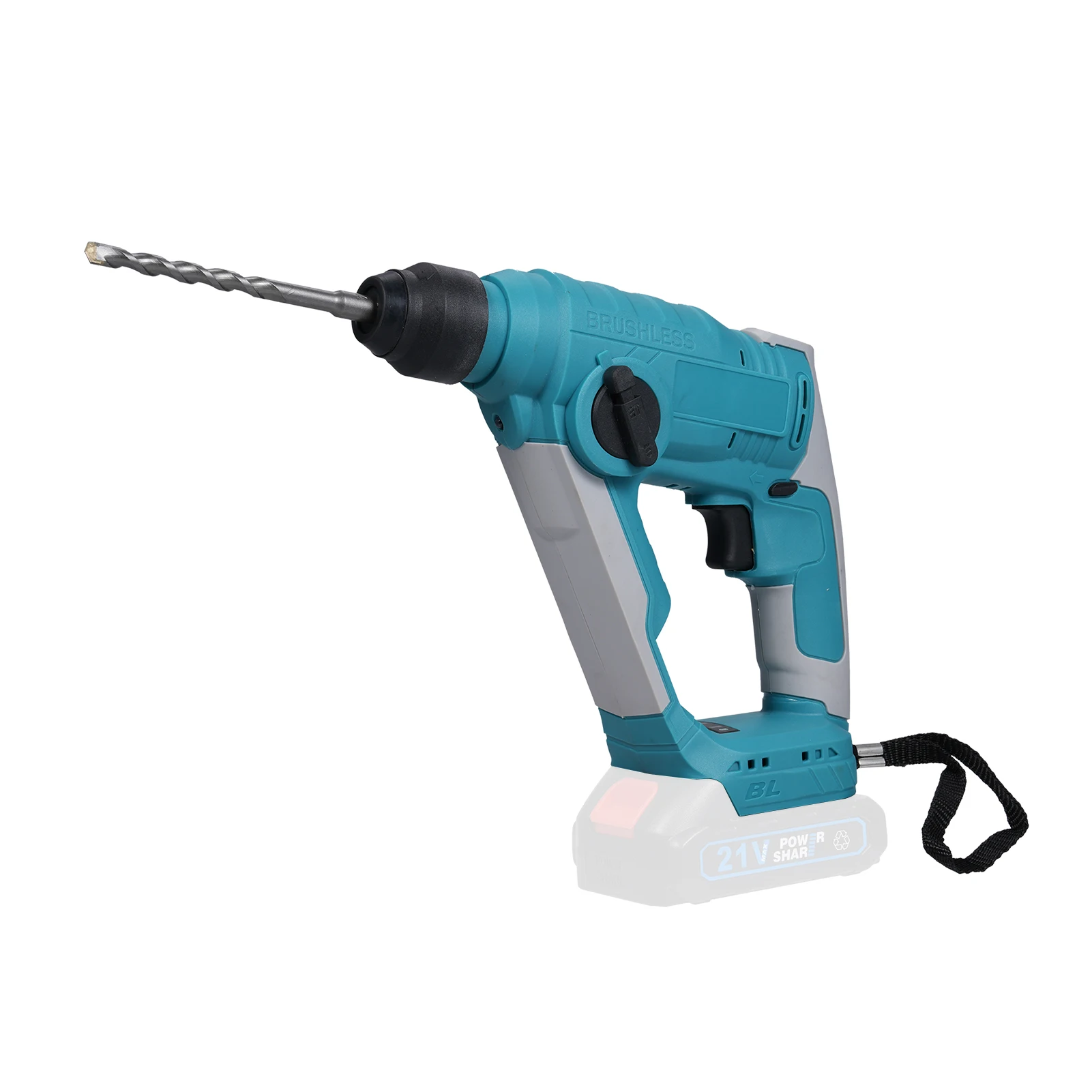 

Электрический молоток 700 Вт 4000 Ипм Бесщеточный аккумуляторный молоток с переключаемым режимом вращения вперед и назад для стального бетона