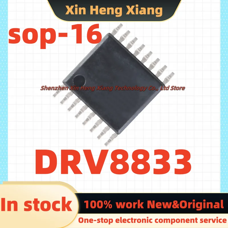 

(10pcs) DRV8833PWPR DRV8833 sop-16