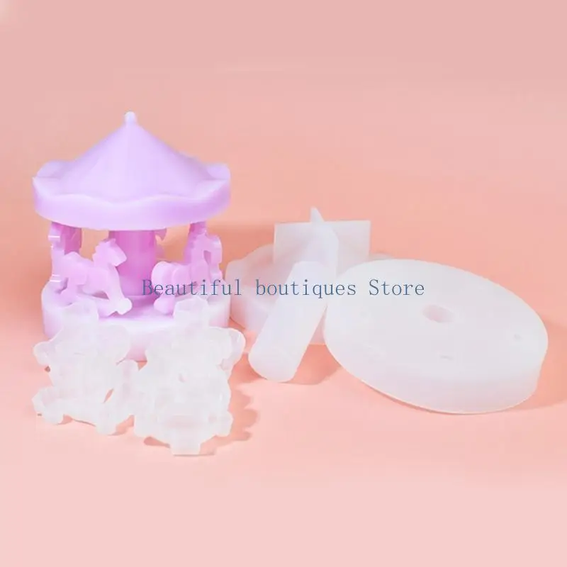 U4LF Carousel Horse Morn