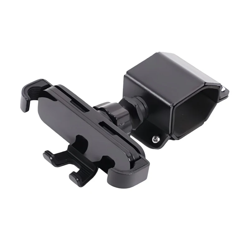 For BYD Leopard 5 2023-2026 Carbon Steel Base Driver Side Cell Phone Mount Anti-Shake Phone Holder Off-Road Interior Mod Parts