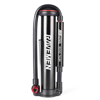 RAVEMEN MP02 Mini 220PSI Bicycle Pump Bike Inflator Ultralight Air Pump Portable Hidden Precision Pressure Gauge T-Shaped Nozzle