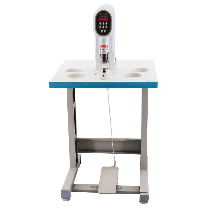 Automatic Industrial Sewing Machine with Snap Button Attaching Feature for Jeans Buttons & Servo Buttons