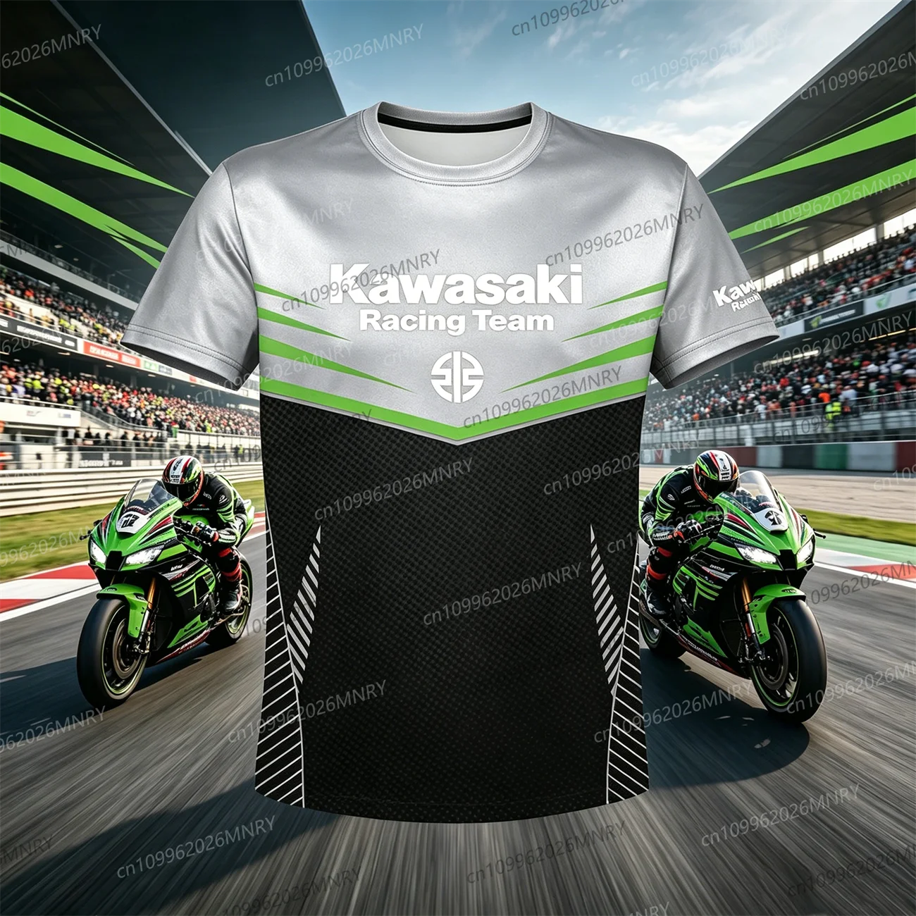 

Футболка Kawasaki для езды на мотоцикле, солнцезащитная, быстросохнущая, мужская одежда, женская футболка с 3D-принтом, летняя футболка, мужская мотоциклетная футболка
