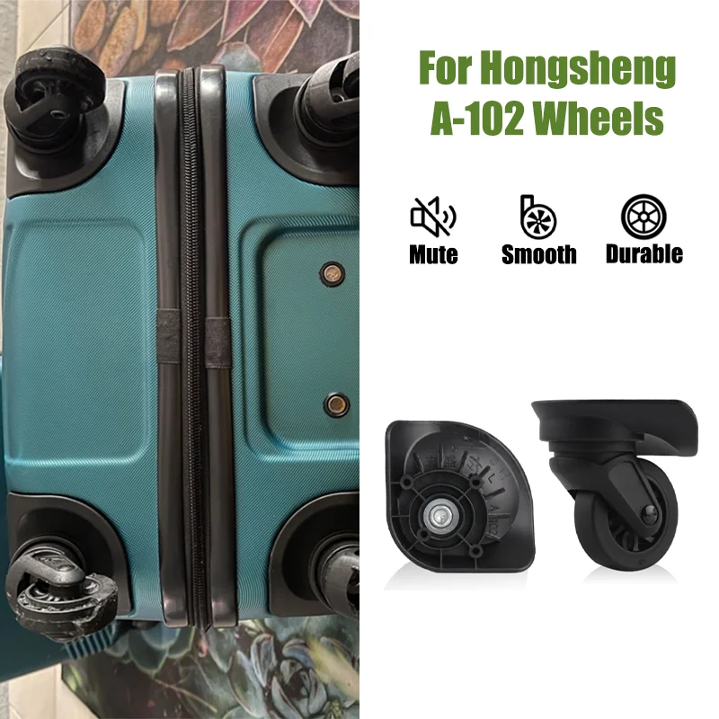 Peças de reposição para mala para hongsheng A-102 rodas universais reparação acessórios bagagem mudo suave durável