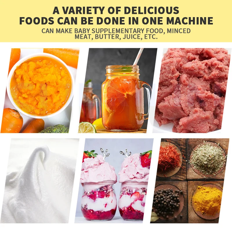 خلاط الغمر التجاري الثقيلة الخالط خلاط كهربائي 304 الفولاذ المقاوم للصدأ متغير السرعة المطبخ قضيب خلاط