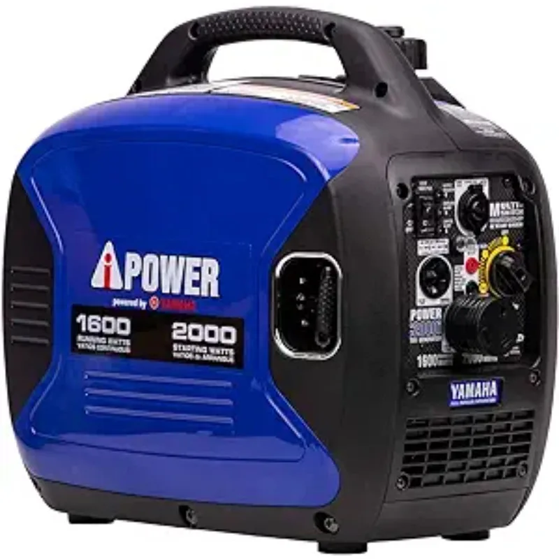 

A-iPower Portable Inverter Generator, 2000W Ultra-Quiet Powered By Yamaha Engine RV Ready, EPA Compliant, Ultra Lightweight For