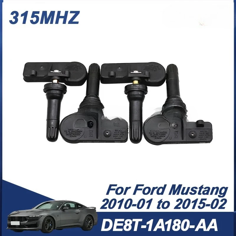 

1/4 шт. DE8T-1A180-AA 315 МГц TPMS датчик давления в шинах для Ford Mustang 2010-2015 9L3T-1A180-AF
