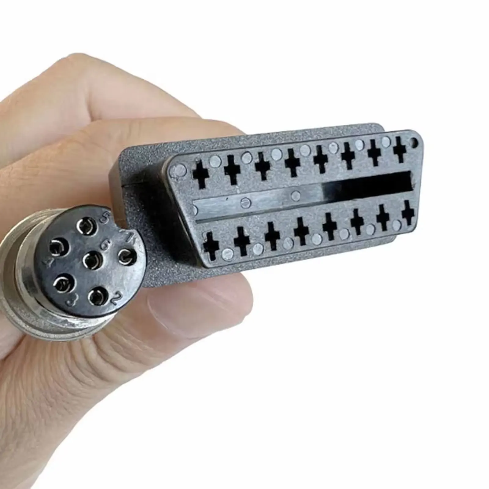 6-Pin OBD2-Diagnoseadapter für PGO Motorräder, 6-Pin Buchse für PIAGGIO Fahrzeuge, Motorrad-Steckverbinder, OBD2-Verlängerungskabel – Detail 8