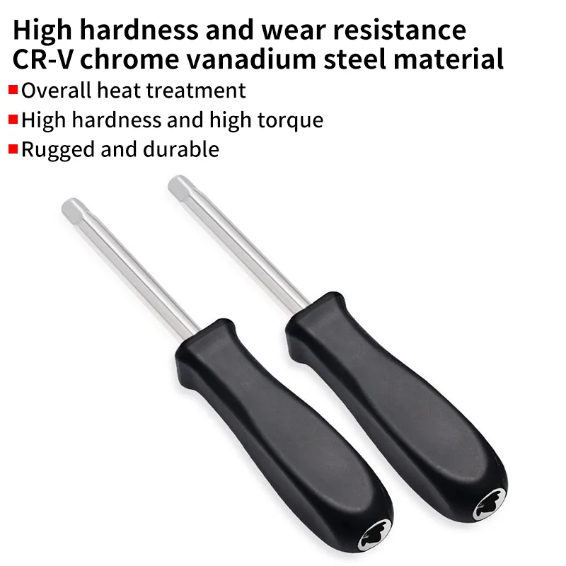 1/4 Inch Square Bar Connection Handle – Screwdriver Handle, Connector Rod Rotator for Sockets, Ratchet Wrenches, and Bits