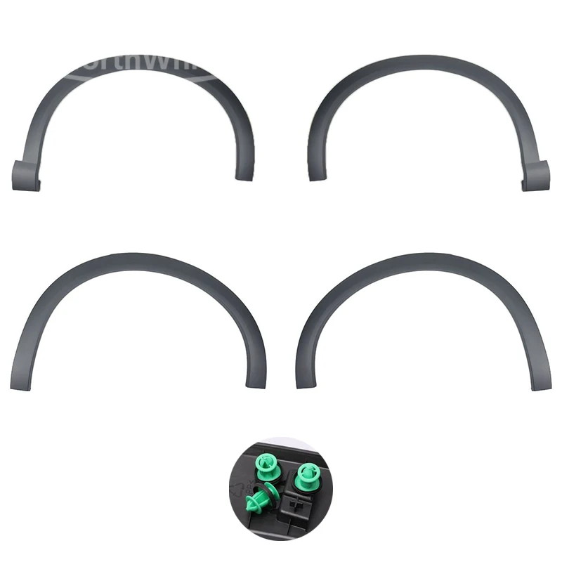 Front Rear Wheel Arch Trim Fender For BYD ATTO 3 Wheel Fender Wheel Arch Tire Trim Strip