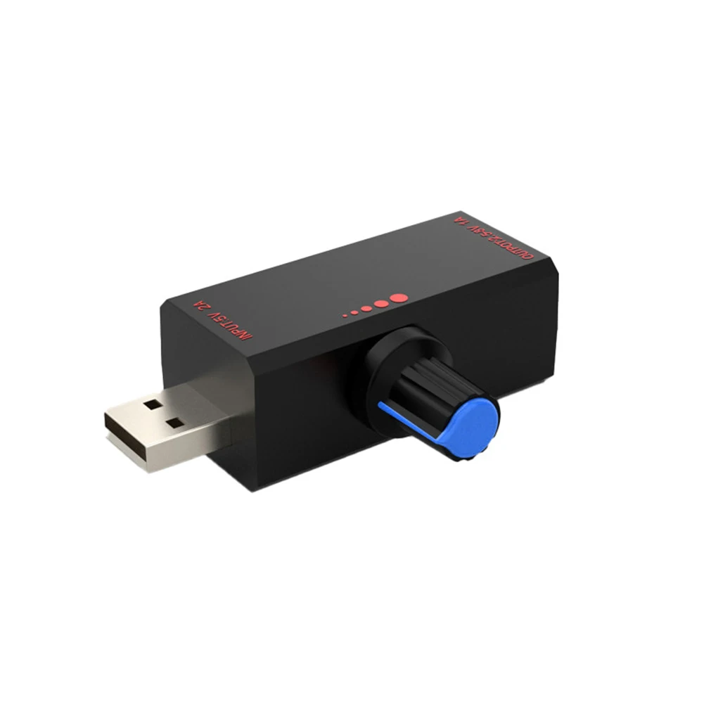 

Motor Speed Regulator Fan Speed Regulator Dual USB Output Design Home Office Fan Controller Lightweight Speed Regulator