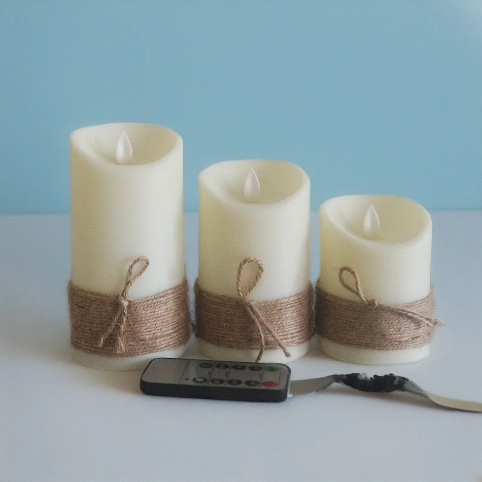 Dancing Flame LED Candles Set 6