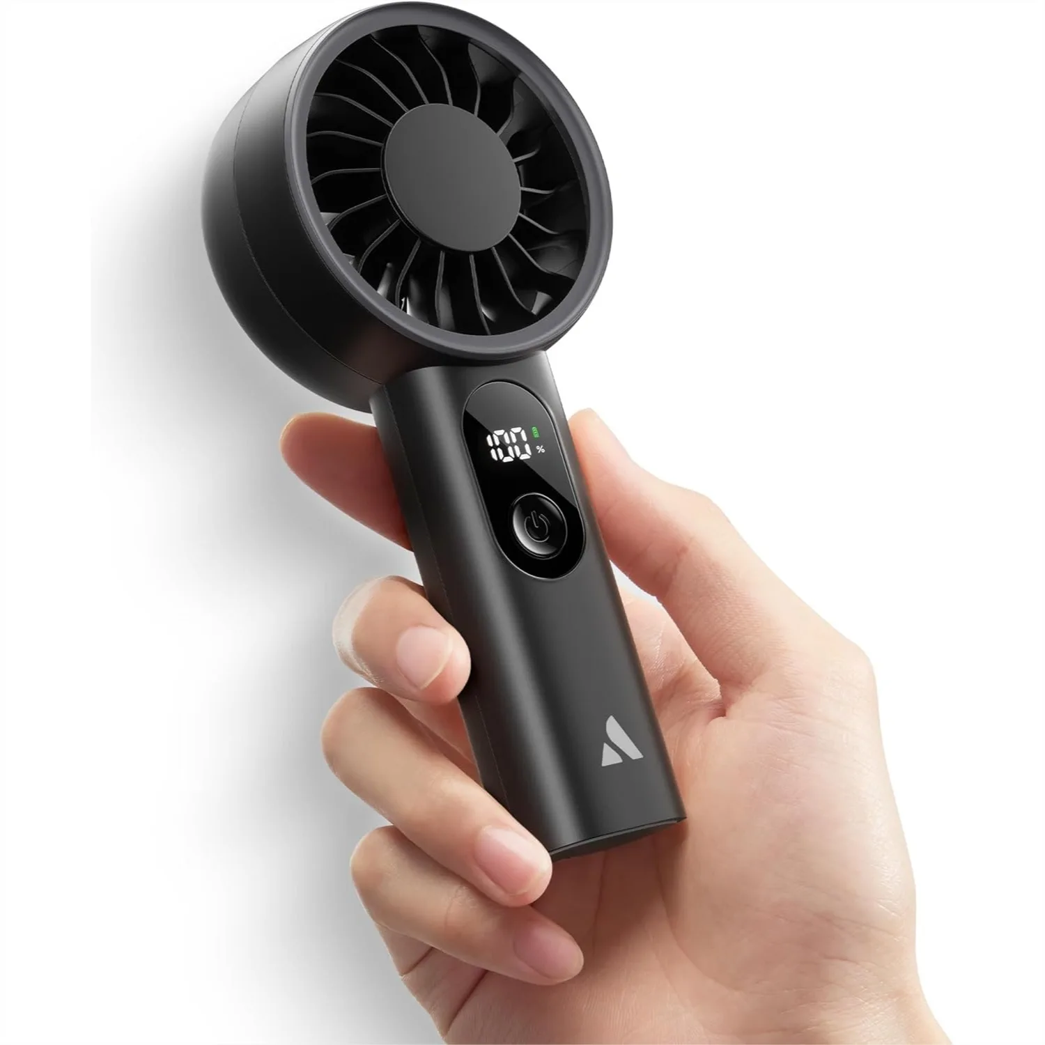 

Mighty Portable Handheld Fan with 10H Battery, USB Rechargeable Mini Personal Fan for Travel, Summer, and Gifts for Women