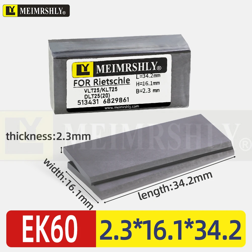 

Карбоновые лопасти MEIMRSHLY EK60 для роторной модели Thomas Gardner Denver SR-0030, набор из 3 предметов, лопасти 18,5x41 мм