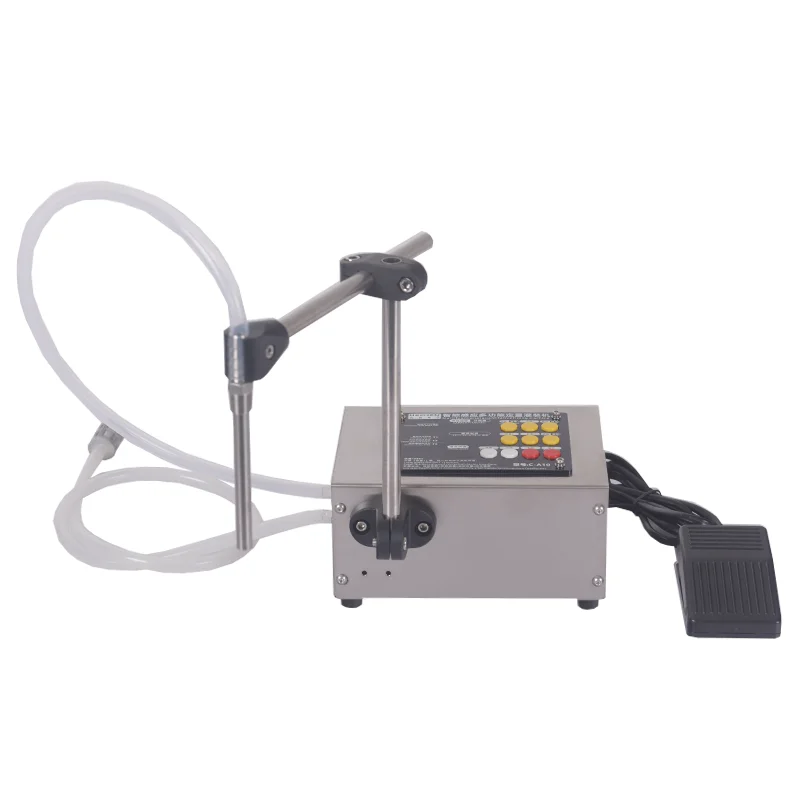 Semi-Automatic Digital Control Pump Oil Chemical Water Beverage Liquid Machine 1% Accuracy For Bottles Cartons (110V/220V)