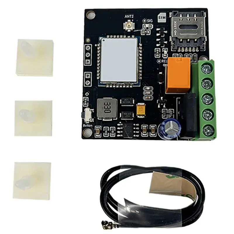 [B24B!】 For Garage Door Controlled By GSM Gate Opener Relay Switch, 9-36V AC/DC, 2G Remote Delay 0-9999S Industrial Control